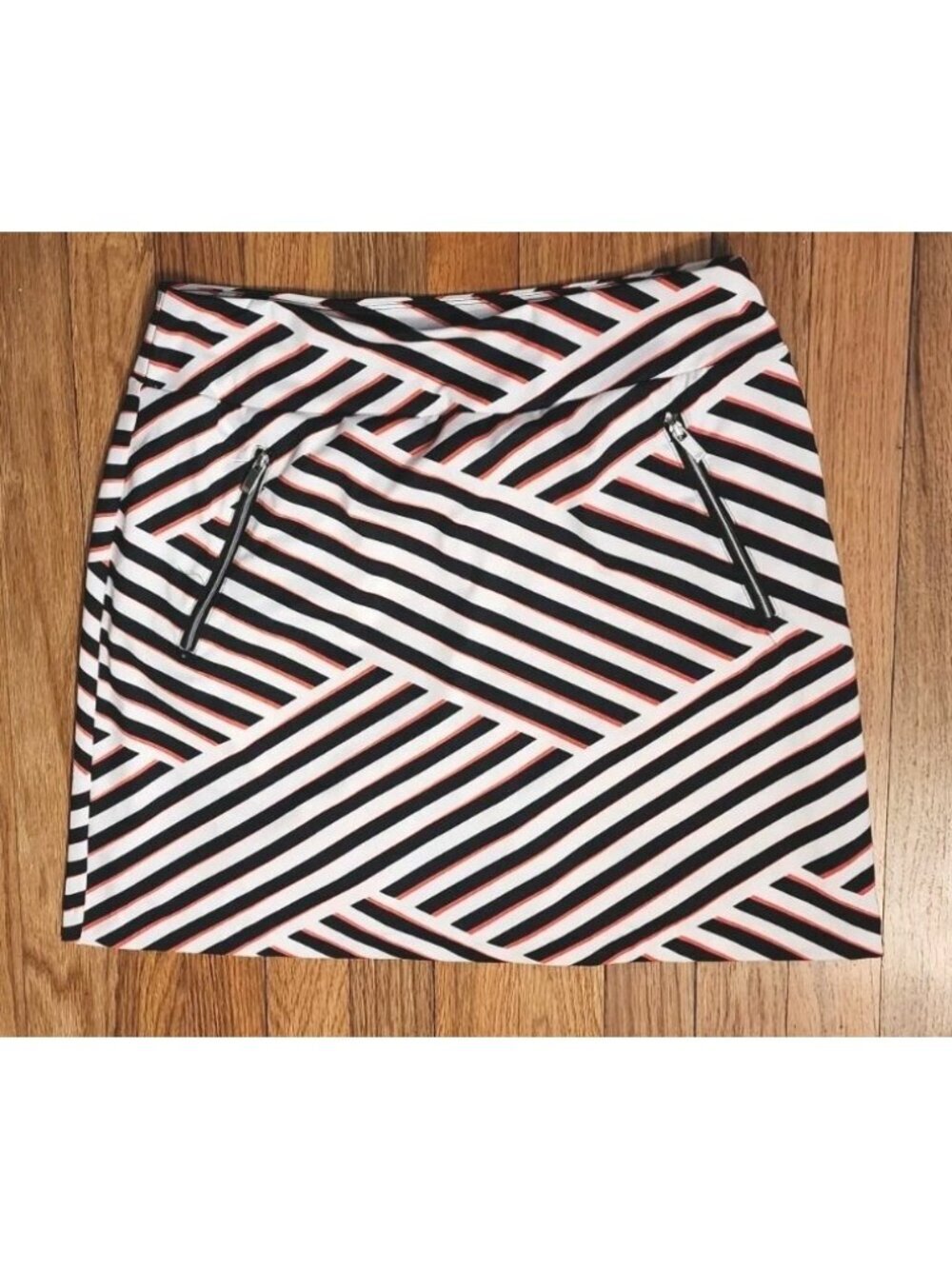TAIL Skort Small Black White Pink Geometric Golf Tennis Pickleball Pull On Upf50
